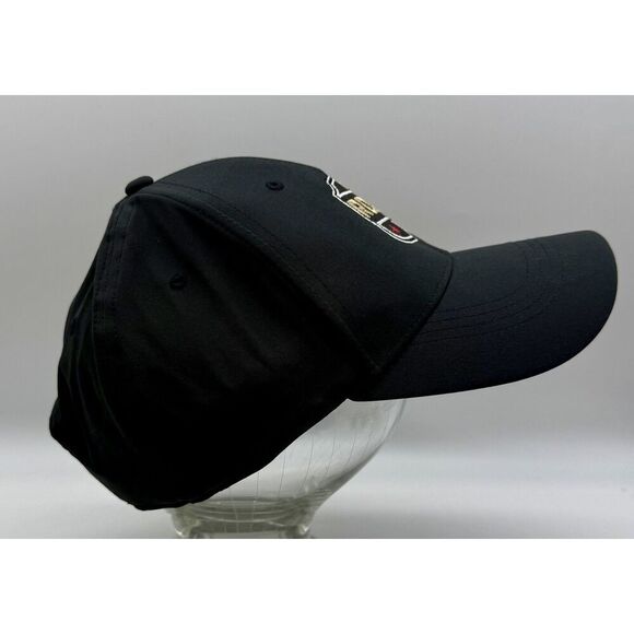 Nike Dri-Fit ROCO Rochester Coalition Black Hat Cap Hook & Loop Adjustable OSFM - Picture 2 of 6